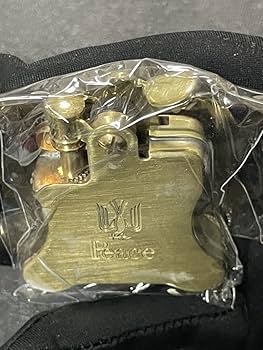 RONSON バンジョー ゴールド クォーツ時計付きオイル ライター Amazon.co.jp: ロンソン ピース ゴールド バンジョー 限定品